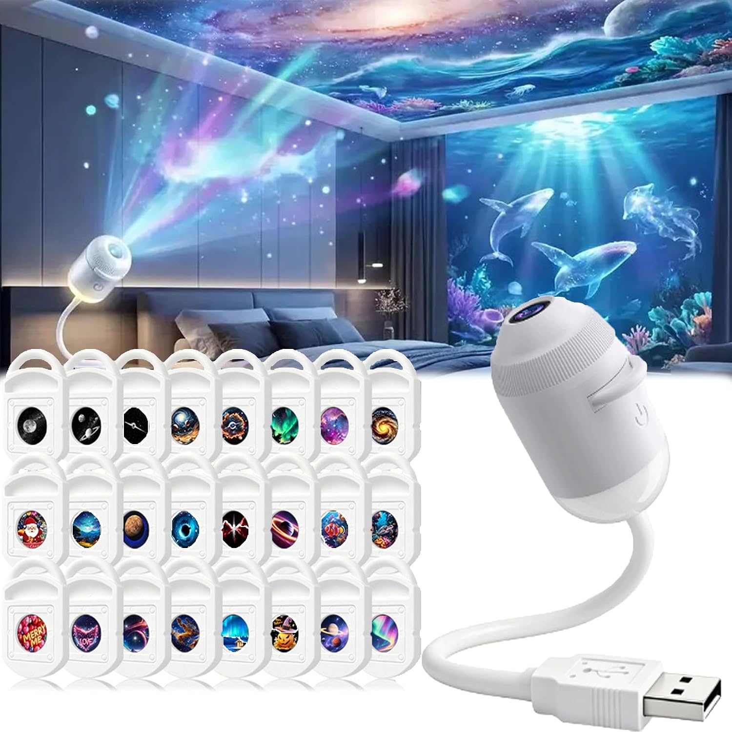 Smart Night Light Projector
