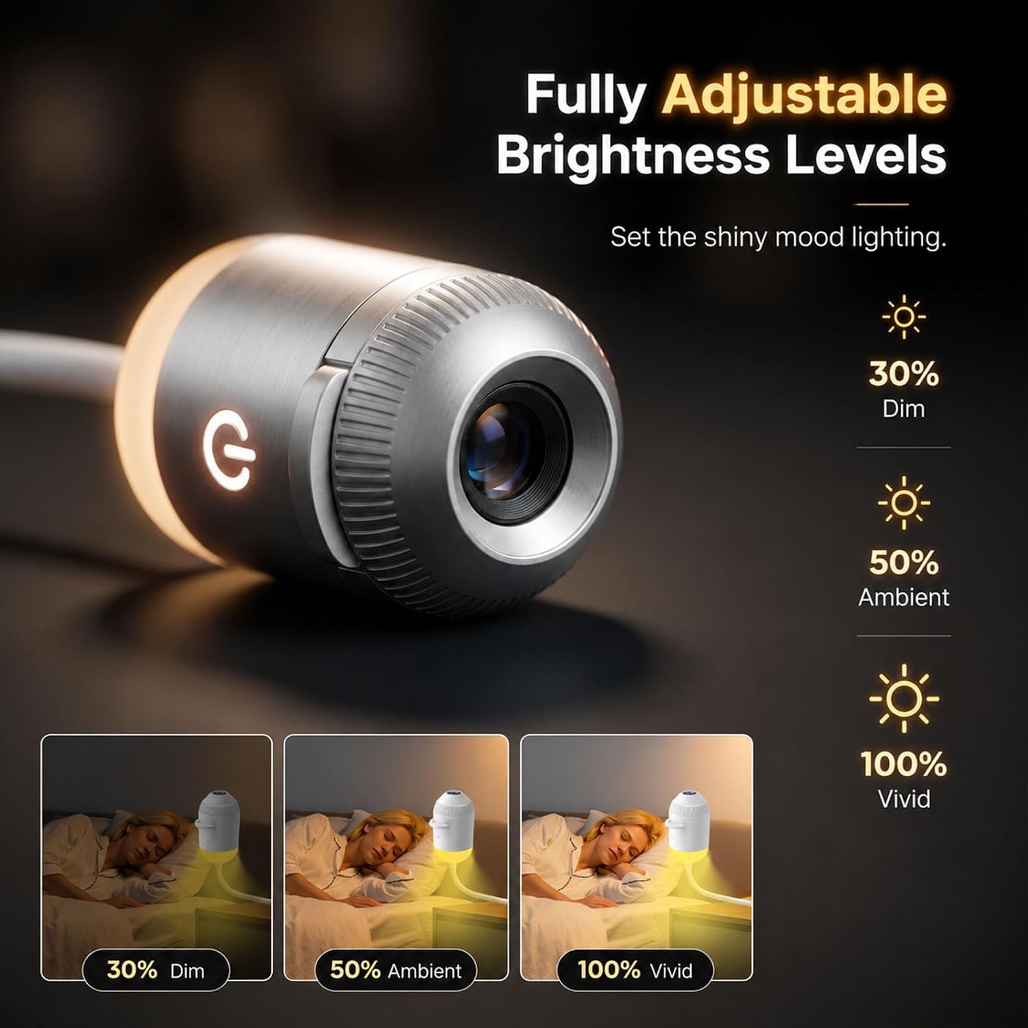 Smart Night Light Projector
